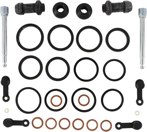 Miniatura 2 de All Balls Kit de reconstrucción de pinza delantera de carreras 18-3053 compatible con/repuesto para Honda CBR1100XX 1997-2007, GL1800 Gold Wing