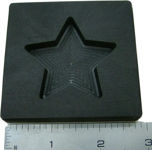 Miniatura 4 de Molde de grafito estrella de 1 oz