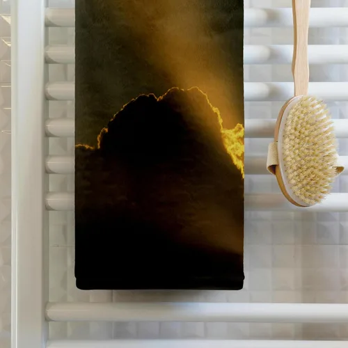 Miniatura 2 de 3dRose USA, Florida, Miami. Sunbeam - US10 MWT0002 - Michele Westmorland 22x30 Bath Hand Pool Towel
