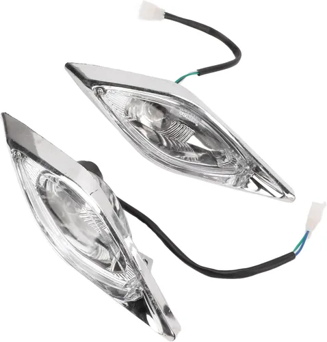Miniatura 2 de POCREATION Juego de faros delanteros LED ATV, lámpara izquierda y derecha de 3 cables de 12 V para 125 4 ruedas Quad