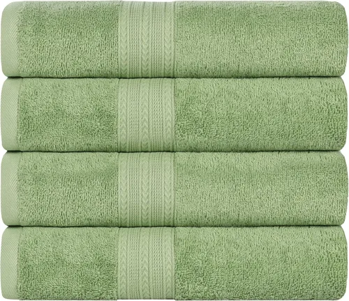 Miniatura 37 de Superior Juego de 6 toallas de mano de algodón ecológico, toallas pequeñas para spa, hotel, baño de invitados, cocina, secado rápido, suave