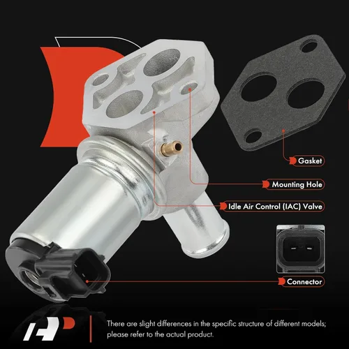 Miniatura 3 de A-Premium Válvula de Control de Aire de Ralentí de Inyección de Combustible IAC - V8 4.6L - Compatible con Ford, Lincoln y Mercury - 96-01 - Crown