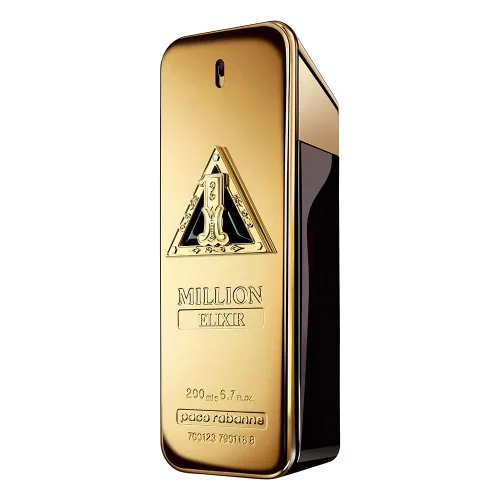 Rabanne 1 Million Elixir Parfum Intense - Long Lasting Luxury Cologne for Men with Rose Damascena, Vanilla Absolute & Cedarwood - Men's Fragrance