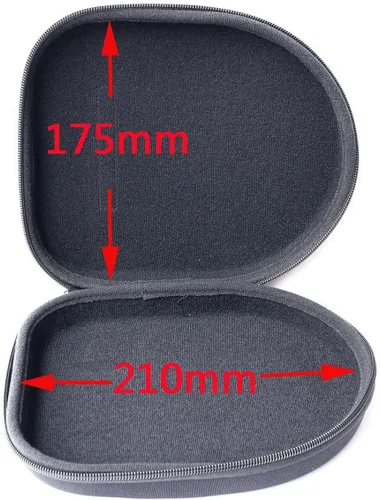 Miniatura 4 de V-MOTA PXA Estuche de transporte para auriculares (tamaño 8.858 x 7.677 x 2.165 in) Caja para auriculares Bose Quiet Comfort 2 (QC2) y Quiet Comfort