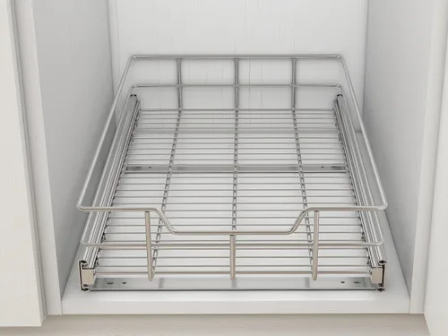 Miniatura 8 de Organizador de gabinete extraíble de 9 pulgadas de ancho x 17 pulgadas de profundidad, cajones deslizantes para organizadores de cocina