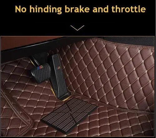 Miniatura 3 de Alfombrillas de cuero personalizadas para automóvil, impermeables, antideslizantes, adecuadas para automóviles, SUV, camionetas, lindos tapetes