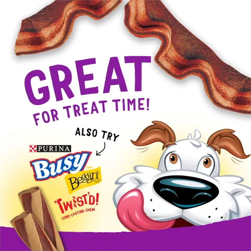 Miniatura 4 de Purina Beggin' Strips Golosinas para Perros de Carne Real, Sabor a Humo de Hickory de Corte Grueso - (Paquete de 2) Bolsas de 26 oz