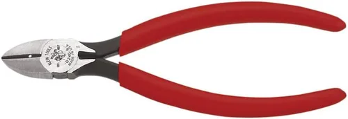 Miniatura 2 de Klein Tools D245-5 Pinzas de corte diagonal de 5 pulgadas con punta cónica, mordazas cortas y filos biselados