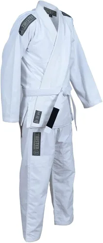 Miniatura 6 de Twister Challenge Brazilian Jiu Jitsu Gi Uniforme de Jiu Jitsu BJJ Gi Tela ligera preencogida Viene con cinturón gratis