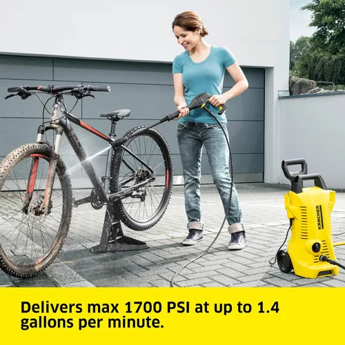 Miniatura 5 de Kärcher Lavadora a presión, K2 Power Control, máx. 2000 PSI, manguera de 25 pies, 2 varillas de pulverización - 1.45 GPM