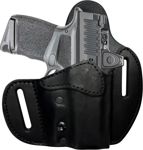 Miniatura 31 de Urban Carry LockLeather OWB RMR/RDS - Funda segura y cómoda de cuero/polímero híbrido para una ocultación óptima Diestro Compatible con una