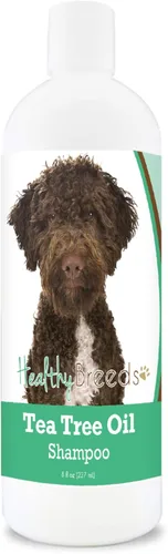 Miniatura 148 de Healthy Breeds Doberman Pinscher Champú de aceite de árbol de té, formulado para piel seca e irritada, reduce la caspa, aroma a gaulteria, 8 onzas