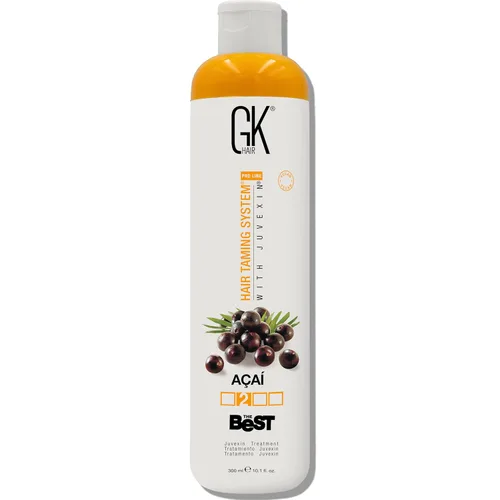 Miniatura 13 de GK HAIR Global Keratin The Best ACAI (33.8 onzas líquidas/33.8 fl oz) Tratamiento capilar de queratina alisadora – Alisado profesional brasileño