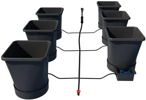 Miniatura 9 de AutoPot Módulo 1 Pot XL - Sistema hidropónico de riego automático para interiores alimentado por gravedad (tanque no incluido)