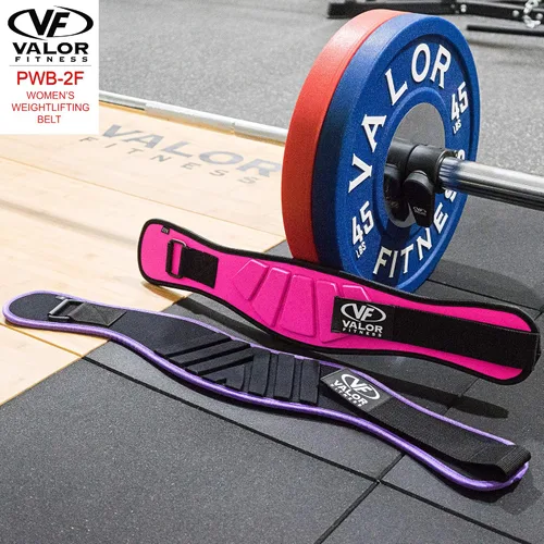 Miniatura 5 de Valor Fitness PWB - Cinturón de levantamiento de pesas para mujer, soporte de espalda y protección contra lesiones para entrenamiento cruzado