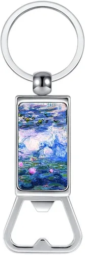 Miniatura 19 de WIRESTER Llavero de metal para abrebotellas, abridor de botellas de cerveza, llavero para cocina, bar, restaurante, fácil de transportar, mariposa