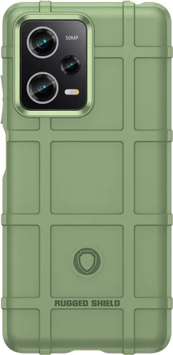 Miniatura 8 de Funda delgada para Xiaomi Poco X5 Pro, funda para Redmi Note 12 Pro 5G, resistente funda protectora con grado militar a prueba de golpes y Verde