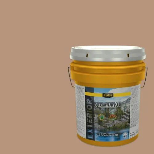 Miniatura 39 de Rodda Paint CASCADIA XL Pintura e imprimación satinada para exteriores en uno, cuarto de galón, azul playa norte