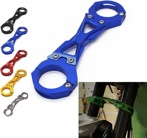 Miniatura 8 de Motocicleta Horquilla Suspensión Amortiguador Equilibrio Soporte Estabilizador Palanca para Kawasaki Z900 2017 - 2020 Accesorios (negro)