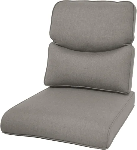 Miniatura 17 de Rilyson Cojines de patio para muebles de exterior, 22 x 24 pulgadas, respaldo alto y asiento profundo, cojín de exterior para sillas de patio, sofá