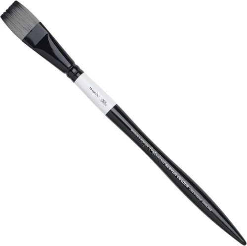 Miniatura 18 de Winsor & Newton Pincel acrílico para artistas, tamaño 20, Filbert