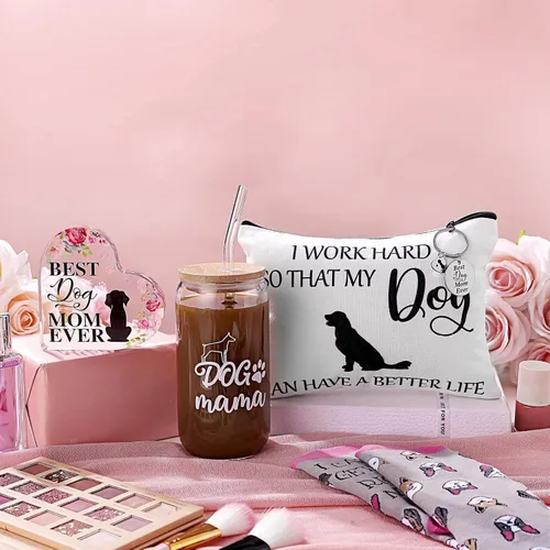 Miniatura 2 de Accesorios de escritorio con temática Croknit, tazas de café para mascotas, Como se muestra en la imagen., Perro