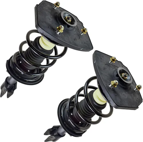 Miniatura 209 de TRQ Conjunto de Amortiguador y Resorte Delantero Cargado con Resorte Helicoidal Pre-ensamblado Compatible con Jeep Cherokee Limited AWD 14-22 Sin