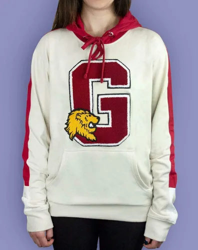 Miniatura 5 de Harry Potter Hogwarts Gryffindor G Patch Logo Premium Sudadera con capucha M, Negro, M