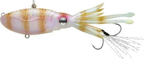 Miniatura 50 de Nomad Design Señuelo de pesca vibratorio patentado original de Squidtrex – Señuelo de plástico suave TPE con aroma añadido para agua salada con Cali