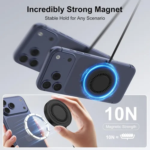 Miniatura 6 de Cargador inalámbrico magnético para iPhone 17e Mag-Safe, 2 unidades, cargador inalámbrico magnético de 15 W, almohadilla de carga rápida para iPhone