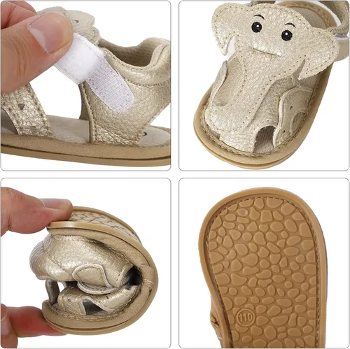 Miniatura 3 de Zapatos de flores de verano para bebés y niñas, sandalias para primeros pasos