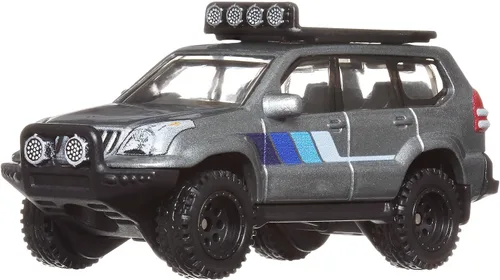 Miniatura 5 de Hot Wheels HKC70 Cultura Coche Off Road - 2005 Toyota Land Cruiser Prado 【3 años en adelante】