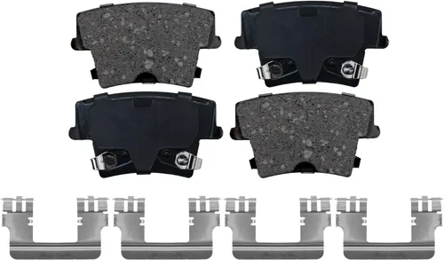 Miniatura 7 de Detroit Axle - Rotores de freno de disco trasero + pinza de freno de disco del lado del pasajero trasero de repuesto para Acura TL Honda Element