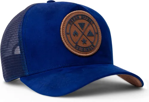 Miniatura 62 de Urban Effort Gorra trasera de malla, para hombres y mujeres, gorra de béisbol de 5 paneles, gran cierre a presión para caza y senderismo