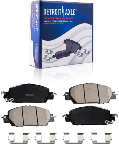 Miniatura 16 de Detroit Axle - Zapatas de freno traseras para Chevrolet Aveo Aveo5 Spark Pontiac G3 Suzuki Swift+ Reemplazo de zapatas de freno semimetálicas