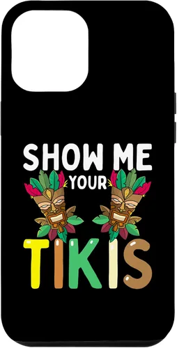 Miniatura 6 de Carcasa divertida para iPhone 14 Show Me Your Tikis Boobs Aloha Hawaii Luau
