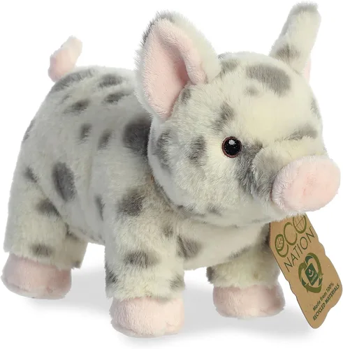 Miniatura 18 de Aurora® Eco Nation™ - Peluche de alpaca de dos tonos hecho responsablemente, ideal para aventuras de juego, perfecto para cumpleaños o simplemente