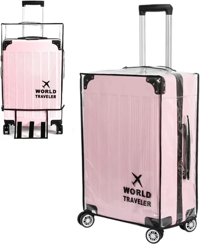 Miniatura 5 de Funda protectora para maleta, cubierta de equipaje transparente, funda de equipaje de PVC, funda de equipaje impermeable, funda protectora de maleta