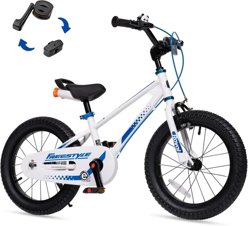 Miniatura 35 de RoyalBaby EZ Kids Bike 12 14 16 18 20 Inch Balance Pedal 2-in-1 Training Bicycle Boys Girls Ages 3 to 12 Years Easy Learn for Beginners