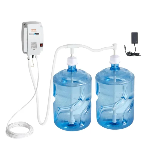 Miniatura 10 de VEVOR Sistema de bomba dispensador de agua embotellada, sistema de dispensación de 2 x 5 galones, dispensador eléctrico automático de agua, bomba