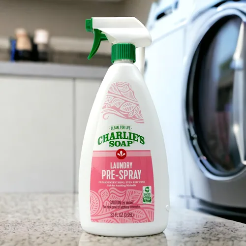 Miniatura 3 de Charlie's Soap Removedor de manchas pre-spray de lavandería (32 onzas líquidas), pretratamiento natural y removedor de manchas (paquete de 1)