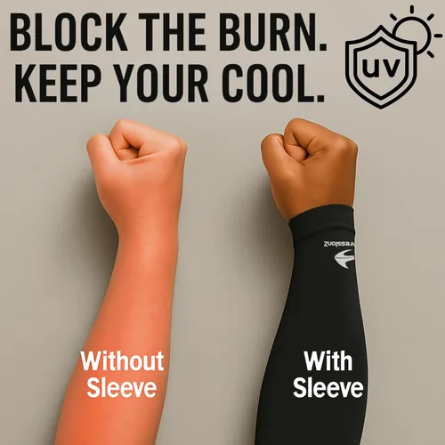 Miniatura 3 de CompressionZ Youth Sports Arm Sleeves Kids Cooling UV50+ Protection Volleyball Football Basketball Baseball - Boys & Girls
