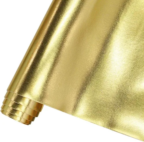 Miniatura 32 de HYANG - Hojas de piel sintética de color liso beige, 1 rollo de 12 x 53 pulgadas, piel sintética ideal para hacer proyectos de manualidades hechos a