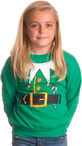 Miniatura 2 de Disfraz de elfo de Papá Noel para niños, suéter de Navidad, sudadera para niños