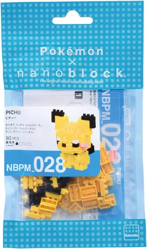 Miniatura 2 de Nanoblock - Kit de construcción de la serie Pokémon, Pichu [Pokémon]