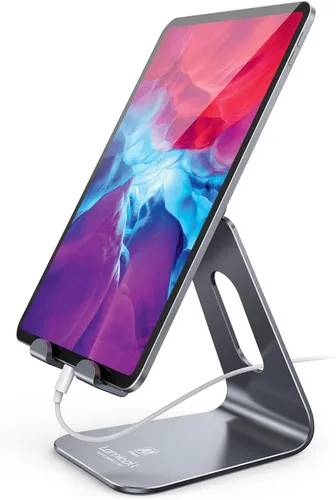 Lamicall - Soporte para tableta, soporte para escritorio - Base de acoplamiento de escritorio ajustable multi-ángulo, compatible con iPad Pro 11,