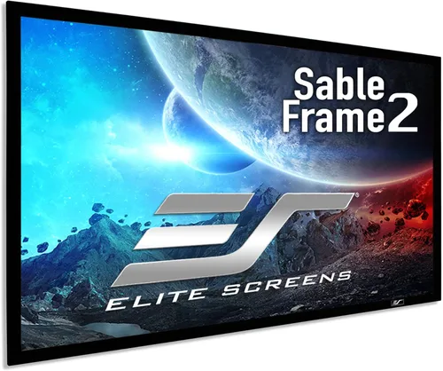 Pantalla de proyección de marco fijo CineWhite, SableFrame 2 CineWhite UHD-B