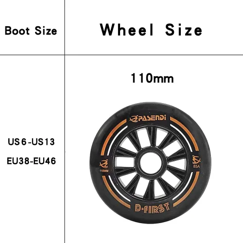 Miniatura 3 de Patines de velocidad profesionales de fibra de carbono para hombres y mujeres Patines de 4 ruedas de velocidad de una sola fila Patines en línea