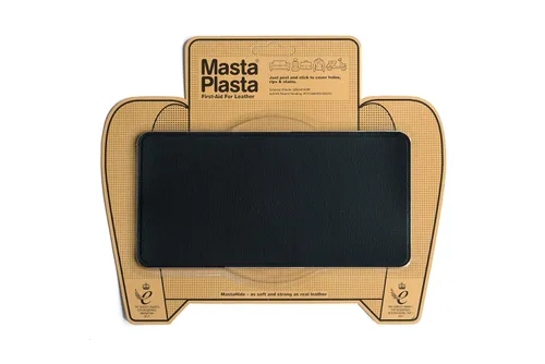 Miniatura 11 de MastaPlasta Parche de reparación de cuero autoadhesivo de alta calidad, color gris topo de 8 x 4 pulgadas (7.9 x 3.9 in). Tu kit de reparación de E