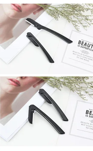 Miniatura 6 de The STAG Paquete de 4 maquinillas de afeitar para cejas y faciales multiusos - Maquinilla de afeitar facial Dermaplane - Afeitadora facial plegable